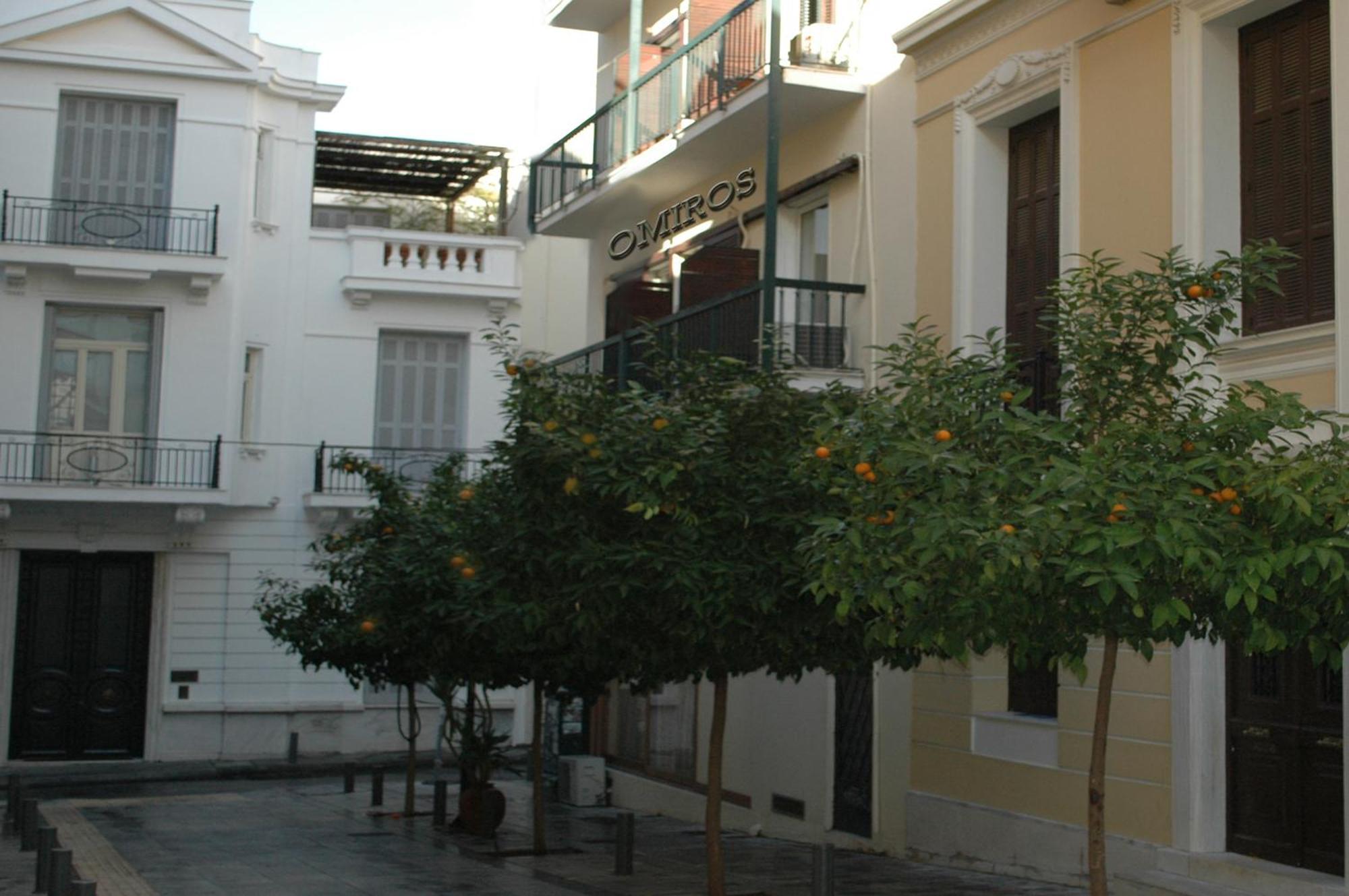 Omiros Hotel Athen Eksteriør billede