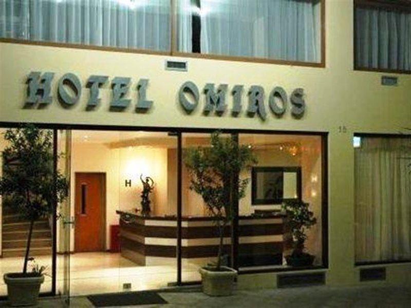 Omiros Hotel Athen Eksteriør billede